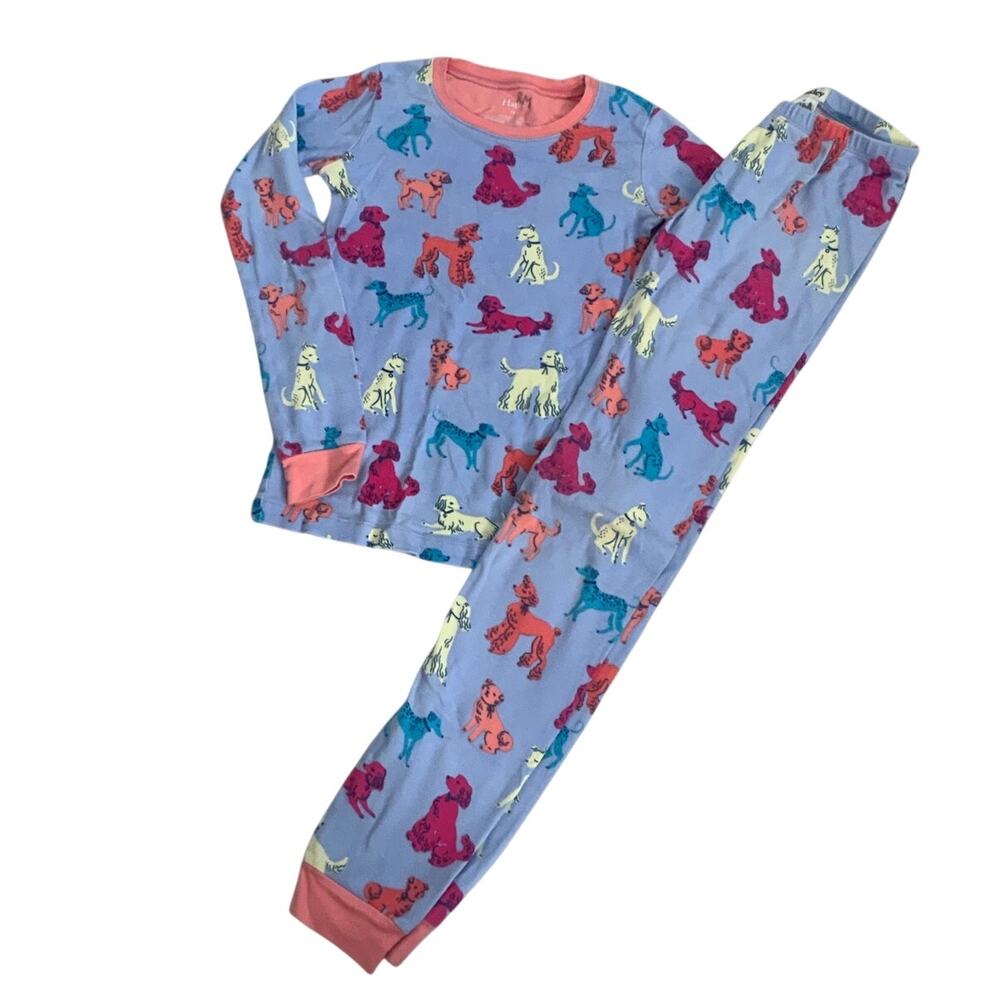 Hatley 2pc Dog pajamas Girl's size 12